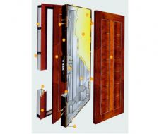 Chi tiết cửa thép Việt Nhật